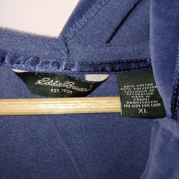 Eddie Bauer Women's XL Zip-Up Hoodie - Picture 4 of 6